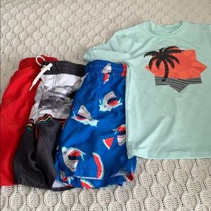 Lot of 4 boys swim size 8